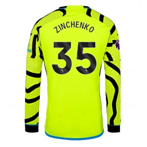 Arsenal Oleksandr Zinchenko #35 Udebanetrøje 2023-24 Lange ærmer